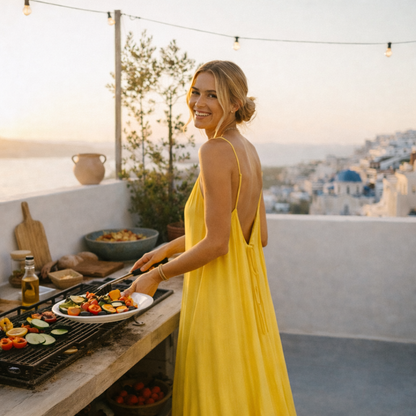 Soléna™ FlowBack Maxi Dress